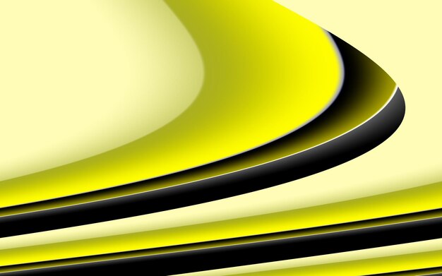 Sfondo astratto sfumato vibrante giallo dinamico