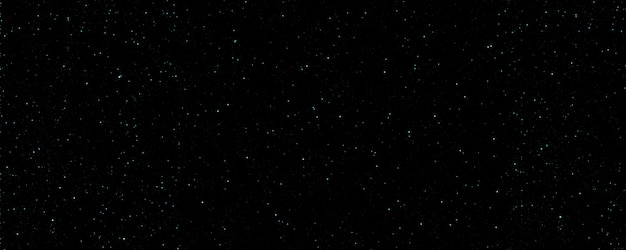 Sfondo astratto spazio stellato con stelle luminose nel cielo notturno, banner