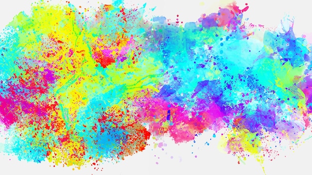 sfondo astratto vettoriale con un colorato disegno di spruzzi di acquerello