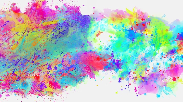 sfondo astratto vettoriale con un colorato disegno di spruzzi di acquerello