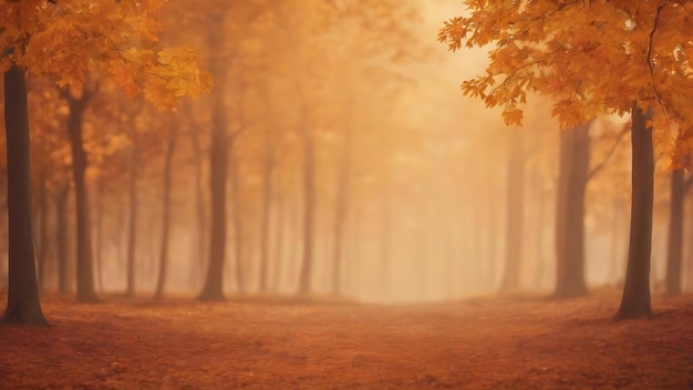 sfondo autunnale a gradiente arancione sfocato sfondo caldo giallo liscio