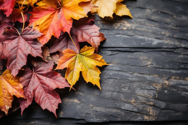 sfondo autunnale con spazio di copia