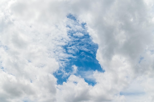 Sfondo azzurro Bel cielo nuvola chiaro