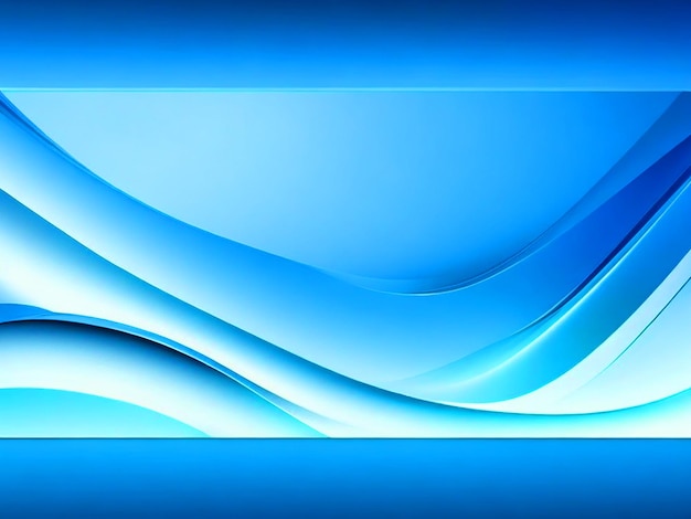 sfondo banner liscio e bello blu loro