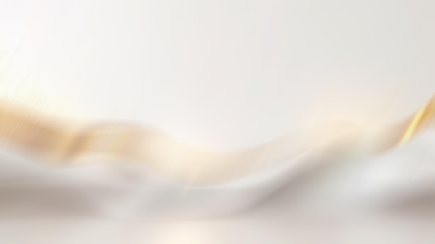 sfondo bianco di lusso con elemento di linea dorata