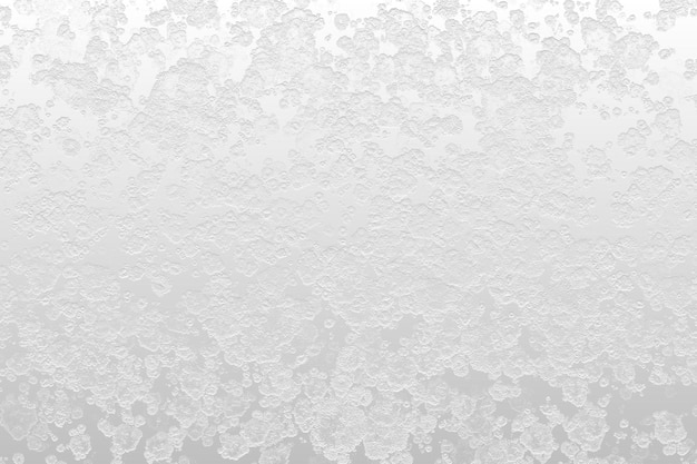 Sfondo bianco invernale con ornamento di gelo