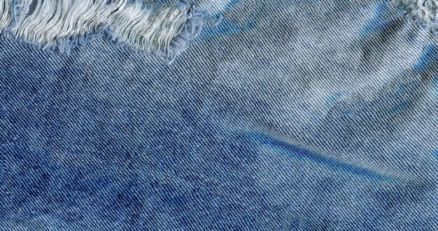 Sfondo blu denim jean texture Jeans strappati tessuto texture