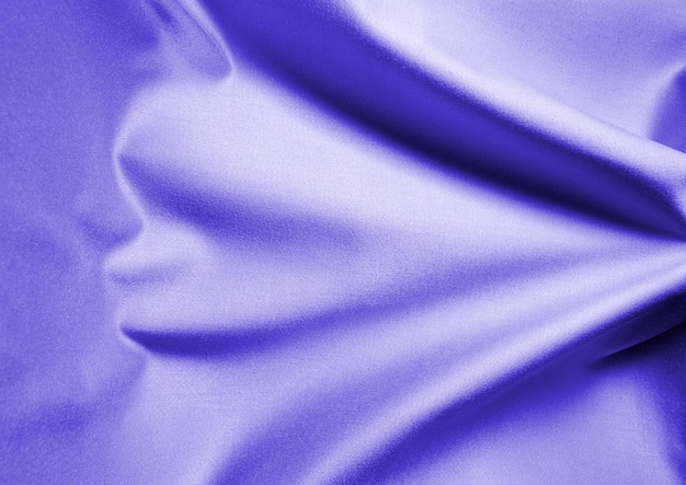Sfondo blu intenso della trama del panno lucido Copertina del modello fotografico in materiale tessile naturale
