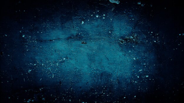 sfondo blu scuro grunge texture del vecchio muro di cemento