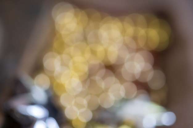 sfondo bokeh oro