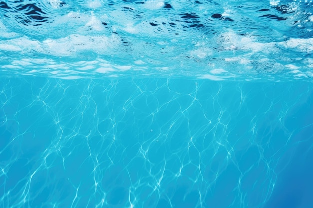 sfondo con acqua consistenza dell'acqua blu simile alla superficie di una piscina Backgr