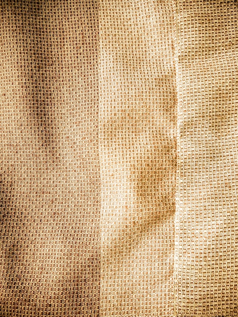 sfondo con texture in tessuto giallo o sfondo in puro tessuto khadi