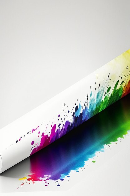 Sfondo creativo sfondo stile semplice illustrazione colorata arte astratta banner forma