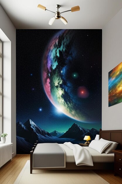 Sfondo creativo sfondo stile semplice illustrazione colorata arte astratta banner forma