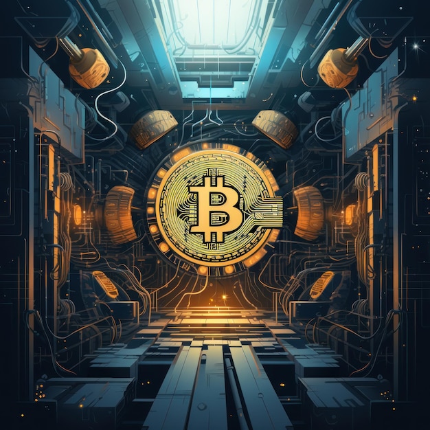 sfondo del bitcoin
