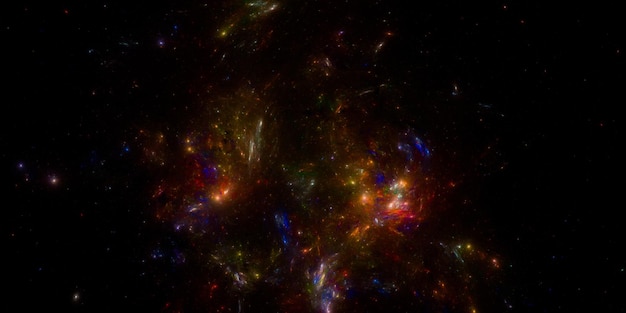 Sfondo del campo di stelle Trama di sfondo dello spazio cosmico stellato