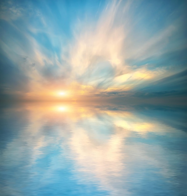 Sfondo del cielo. Composizione della natura.