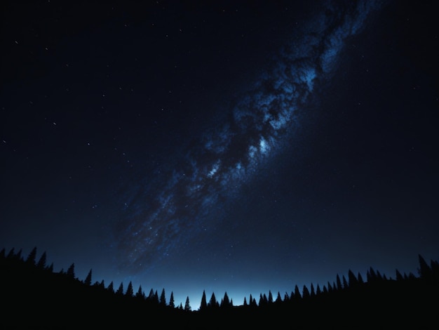 sfondo del cielo notturno