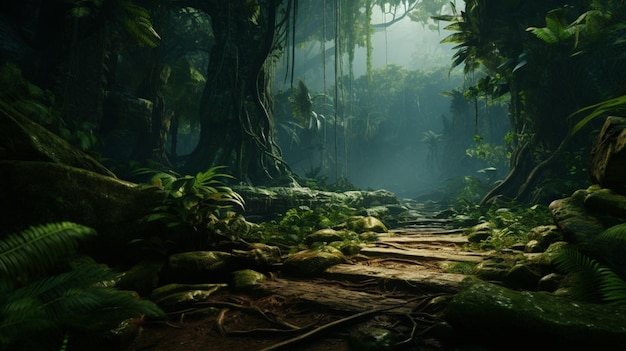 sfondo del gioco della giungla