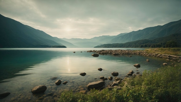 Sfondo del lago