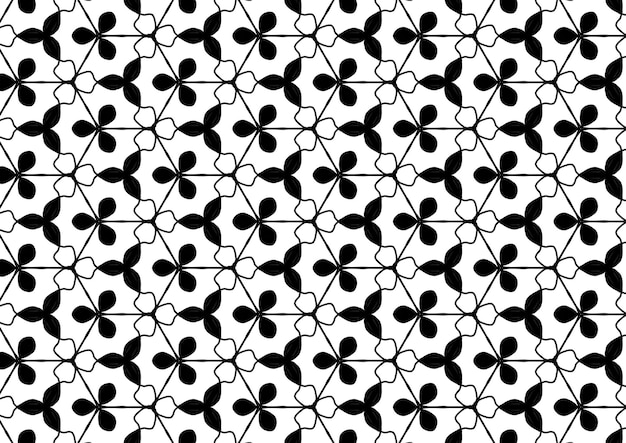 sfondo del motivo geometrico in bianco e nero senza soluzione di continuità