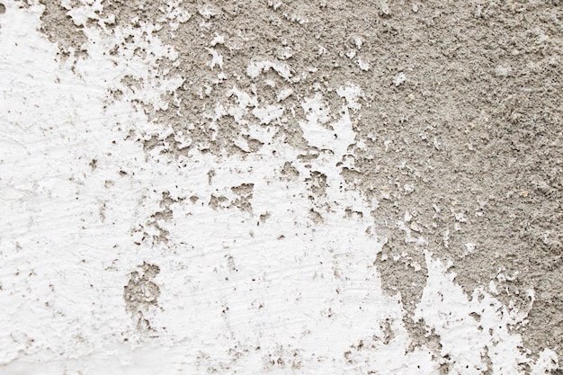 Sfondo del muro di cemento, sfondo grigio e struttura della vernice di colore bianco