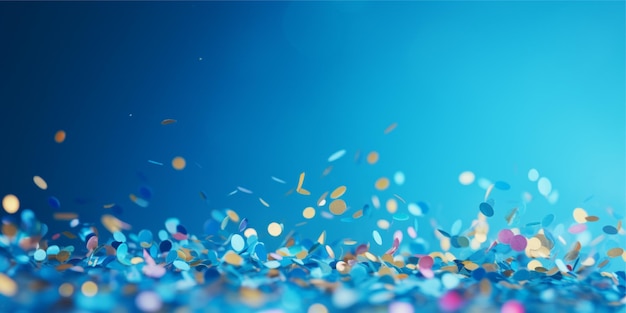 sfondo dell'illustrazione della festa della celebrazione dei confetti