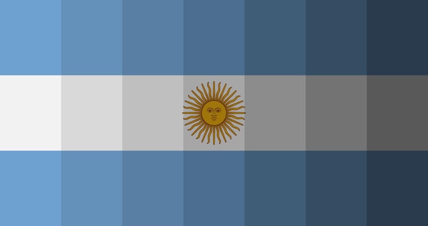 Sfondo dell'immagine della bandiera dell'Argentina
