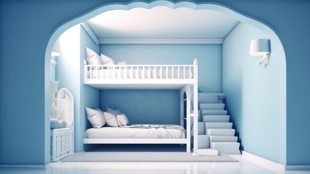 Sfondo della camera da letto del bambino