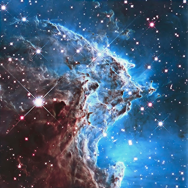 Sfondo della galassia dello spazio. Elementi di questa immagine forniti dalla NASA.