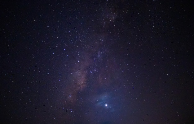 Sfondo della galassia Universo colorato con e notte stellata.