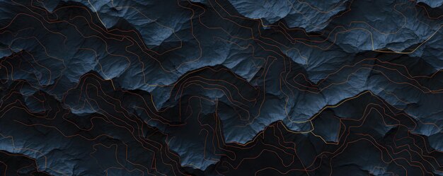 Sfondo della mappa di contorno della linea topografica