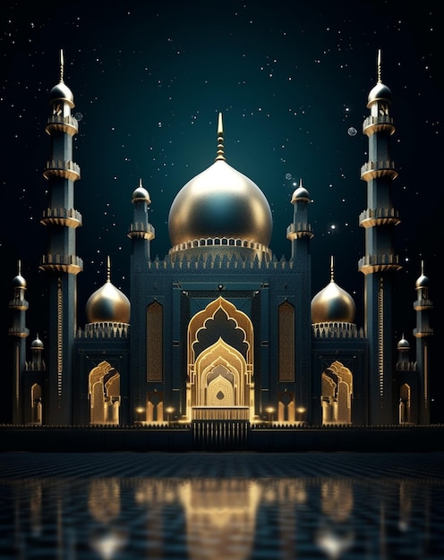 Sfondo della Moschea islamica