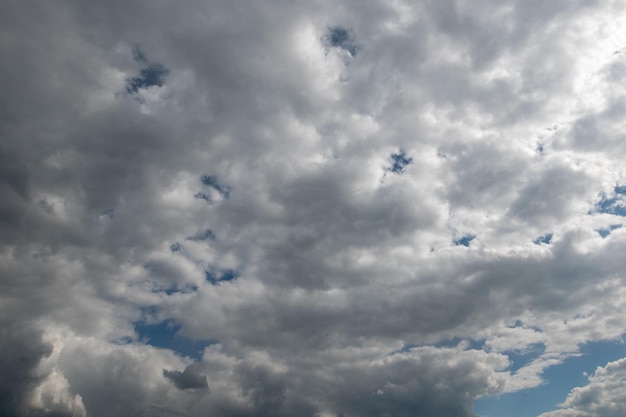 Sfondo della natura Sfondo del cielo blu con nuvole