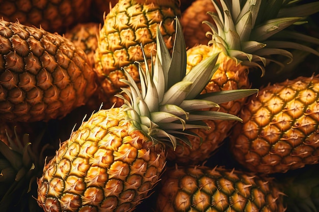 sfondo di ananas