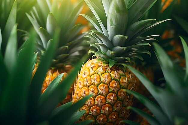 sfondo di ananas