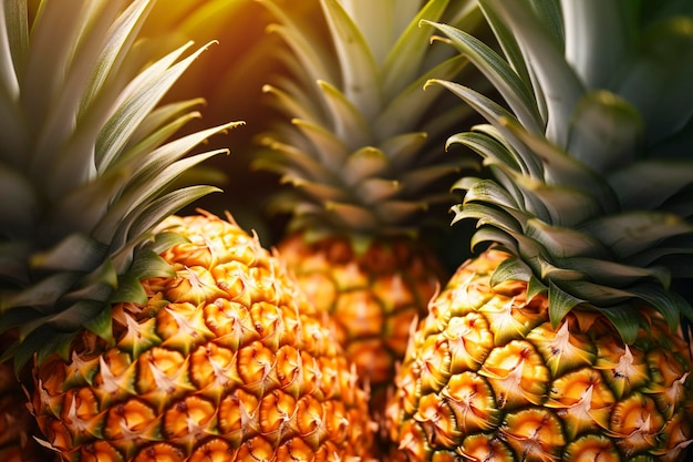 sfondo di ananas