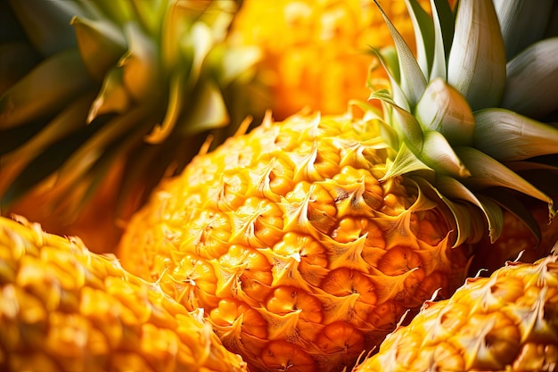 sfondo di ananas