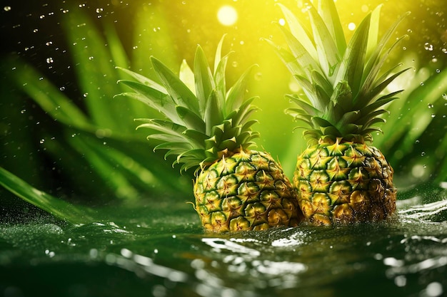 sfondo di ananas