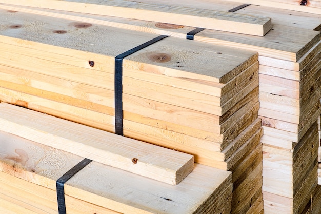 Sfondo di assi di legno industriale