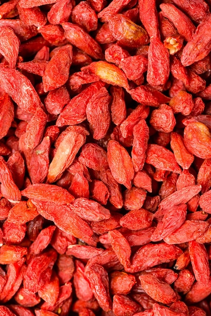 Sfondo di bacche di Goji