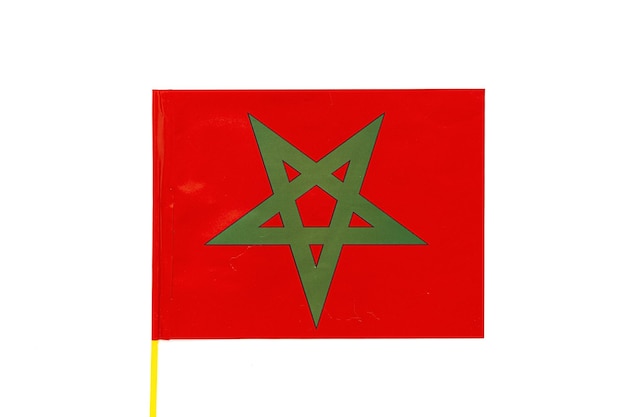 Sfondo di bandiere del Marocco