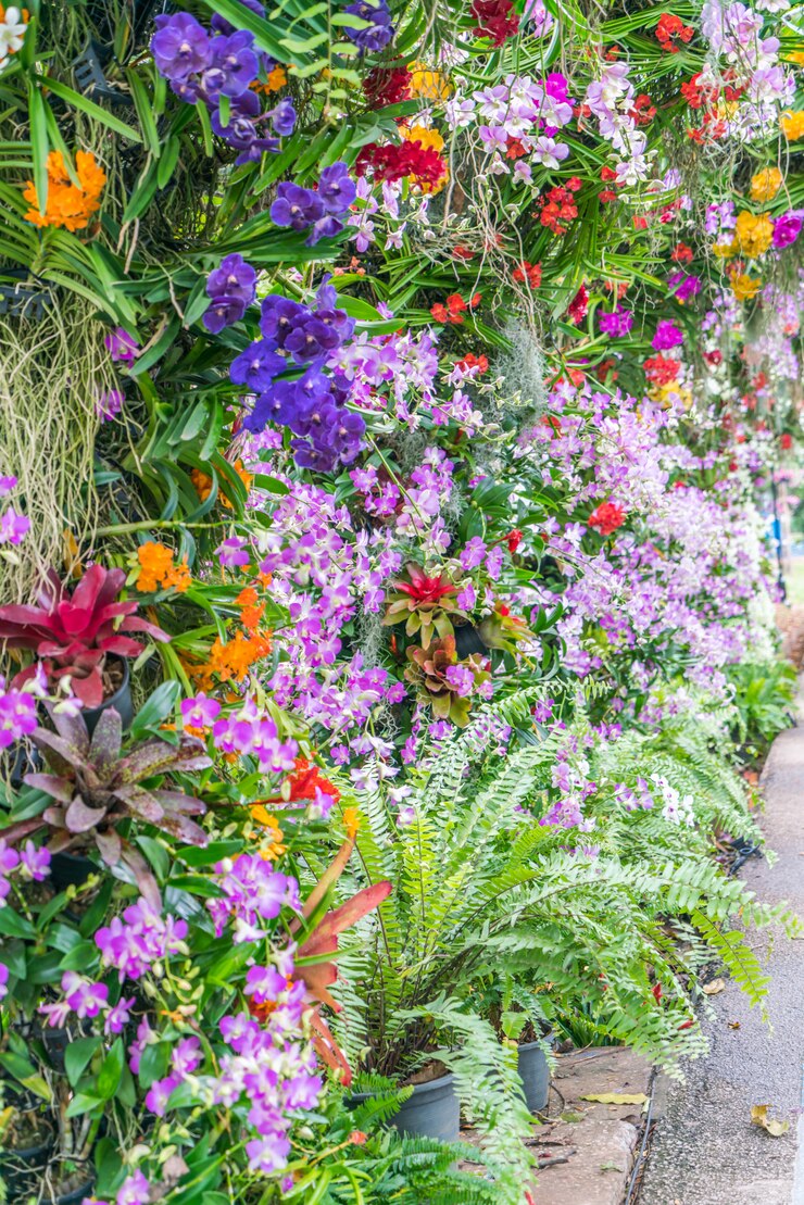 Foto sfondo di bellissimi fiori