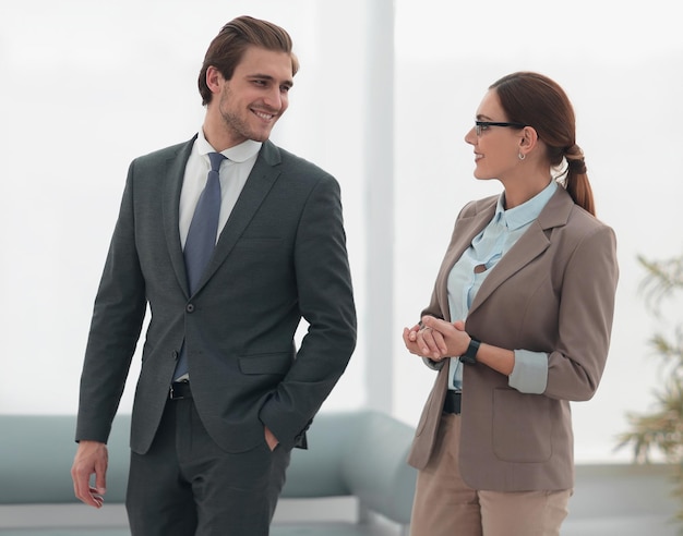 Sfondo di business team di lavoro sul posto di lavoro