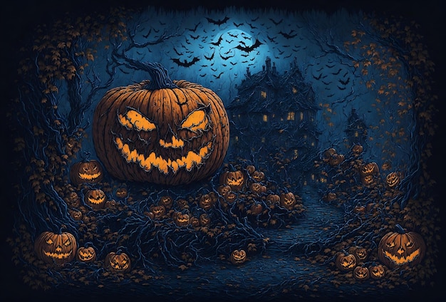 sfondo di carta da parati per Halloween