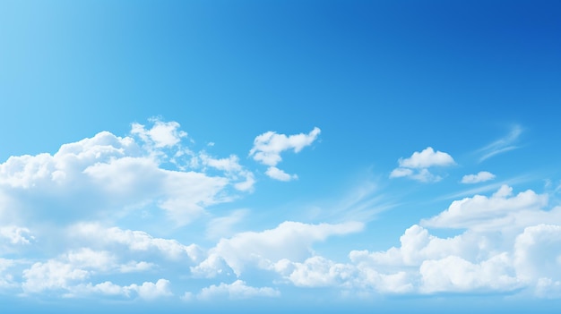 sfondo di cielo blu chiaro con nuvole