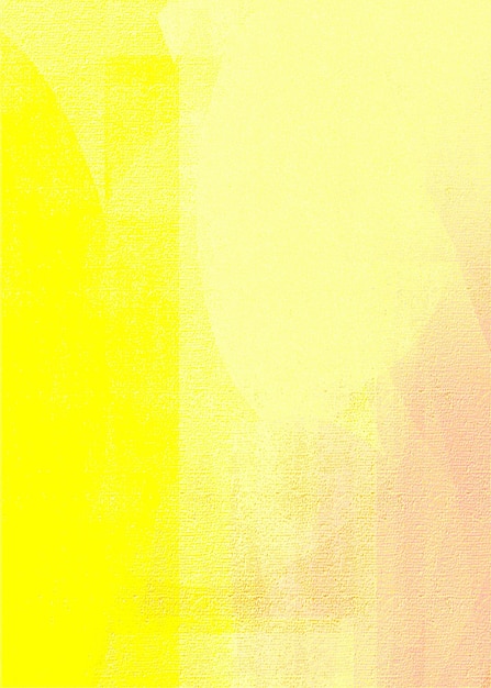 Sfondo di colore giallo semplice Illustrazione verticale vuota dello sfondo del gradiente astratto con spazio per la copia