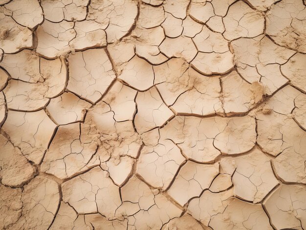 sfondo di consistenza di fango del deserto asciutto e rotto