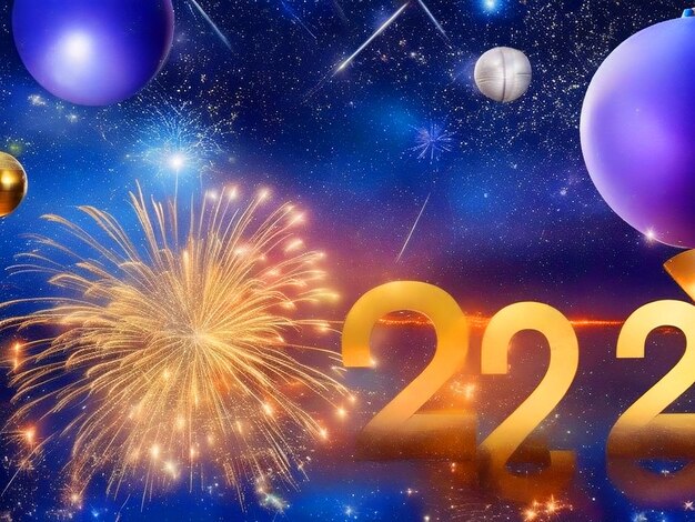 Sfondo di Felice Anno Nuovo Sfondo di Felice Anno Nuovo 2024 Immagine alta