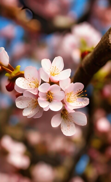 Sfondo di fiori di ciliegio